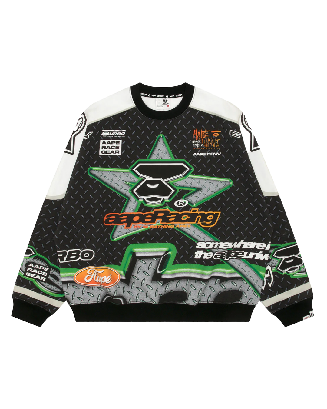 AAPE - Multicolor Crewneck Sweatshirt