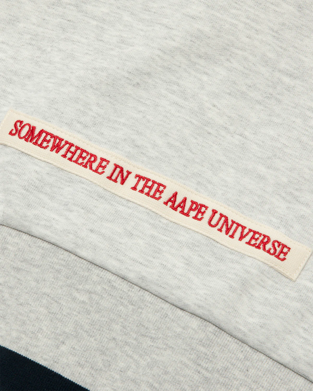 AAPE - Gray & Navy Zip Up Jacket