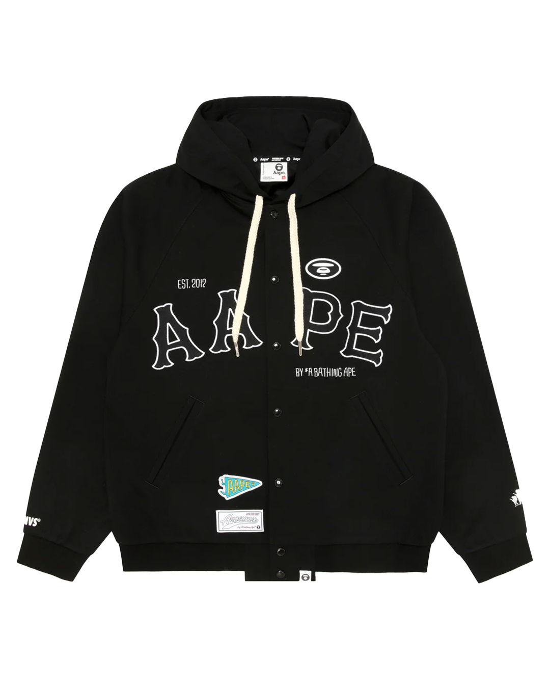 AAPE - Black Zip Up Jacket