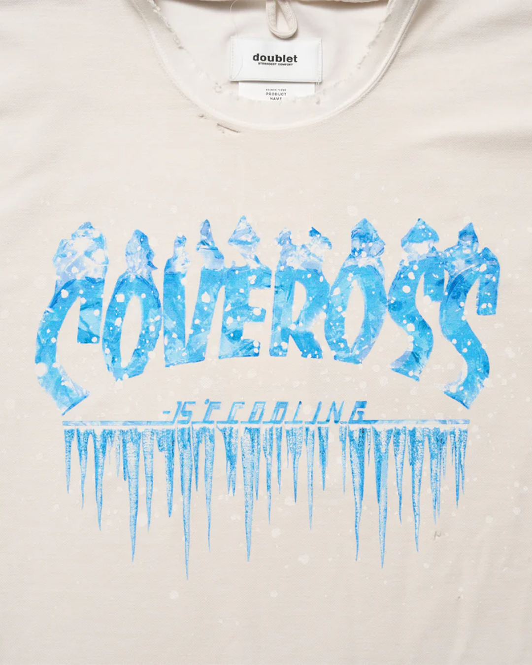 doublet - Ultra Freezer Regular T-Shirt