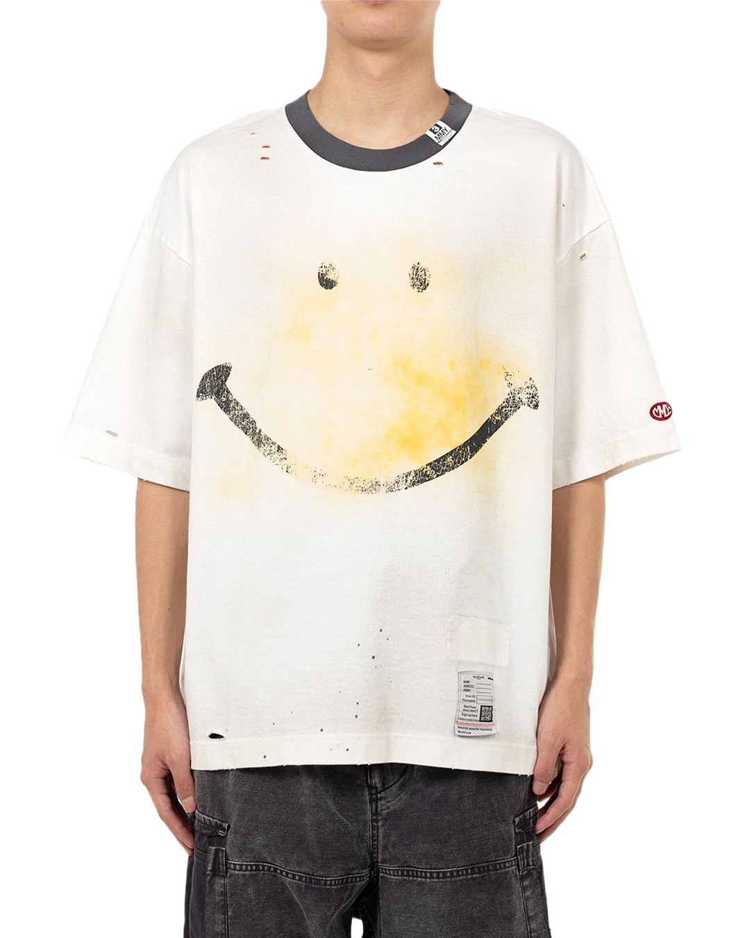 Maison MIHARA - Smily Face Printed T-shirt