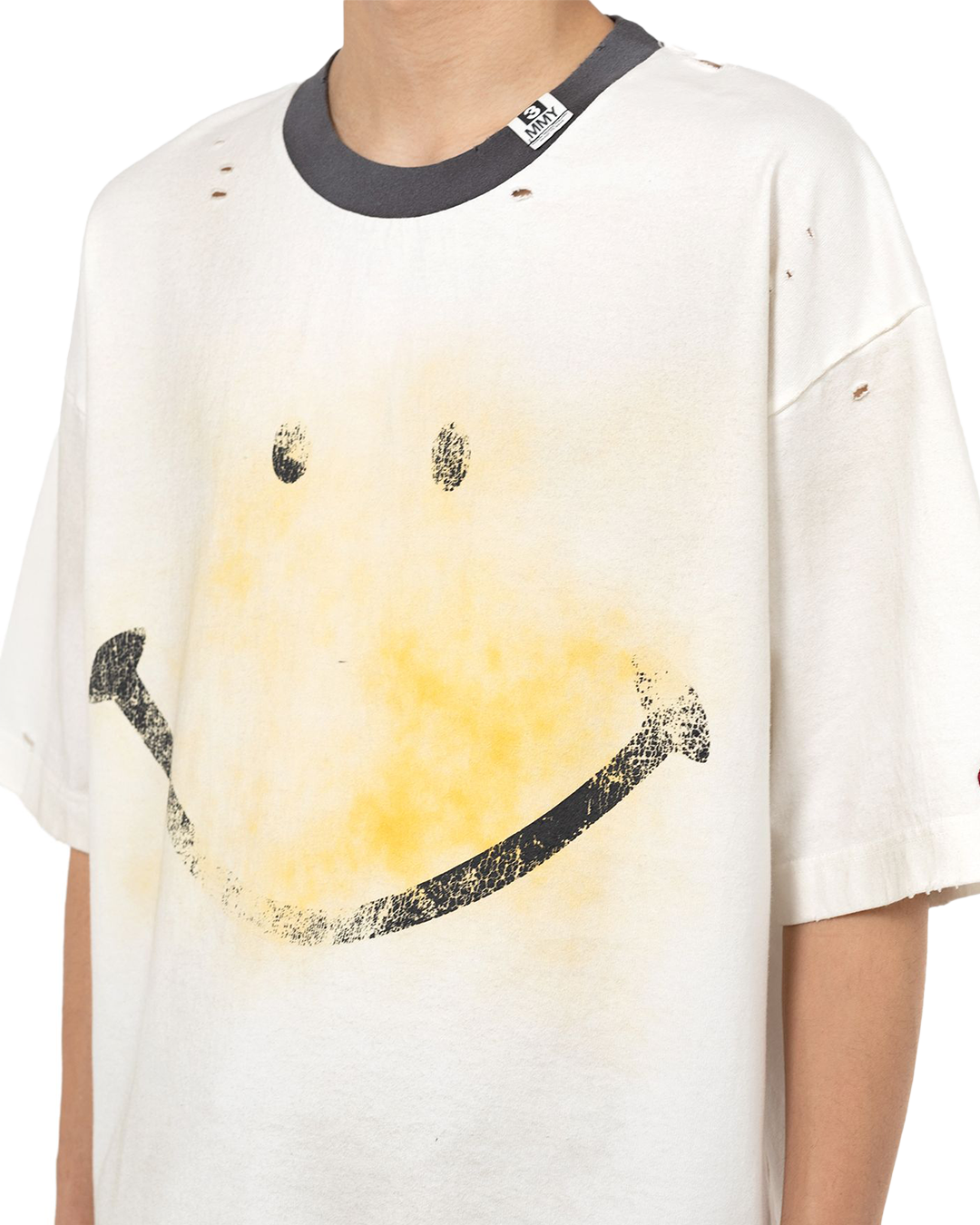 Maison MIHARA - Smily Face Printed T-shirt