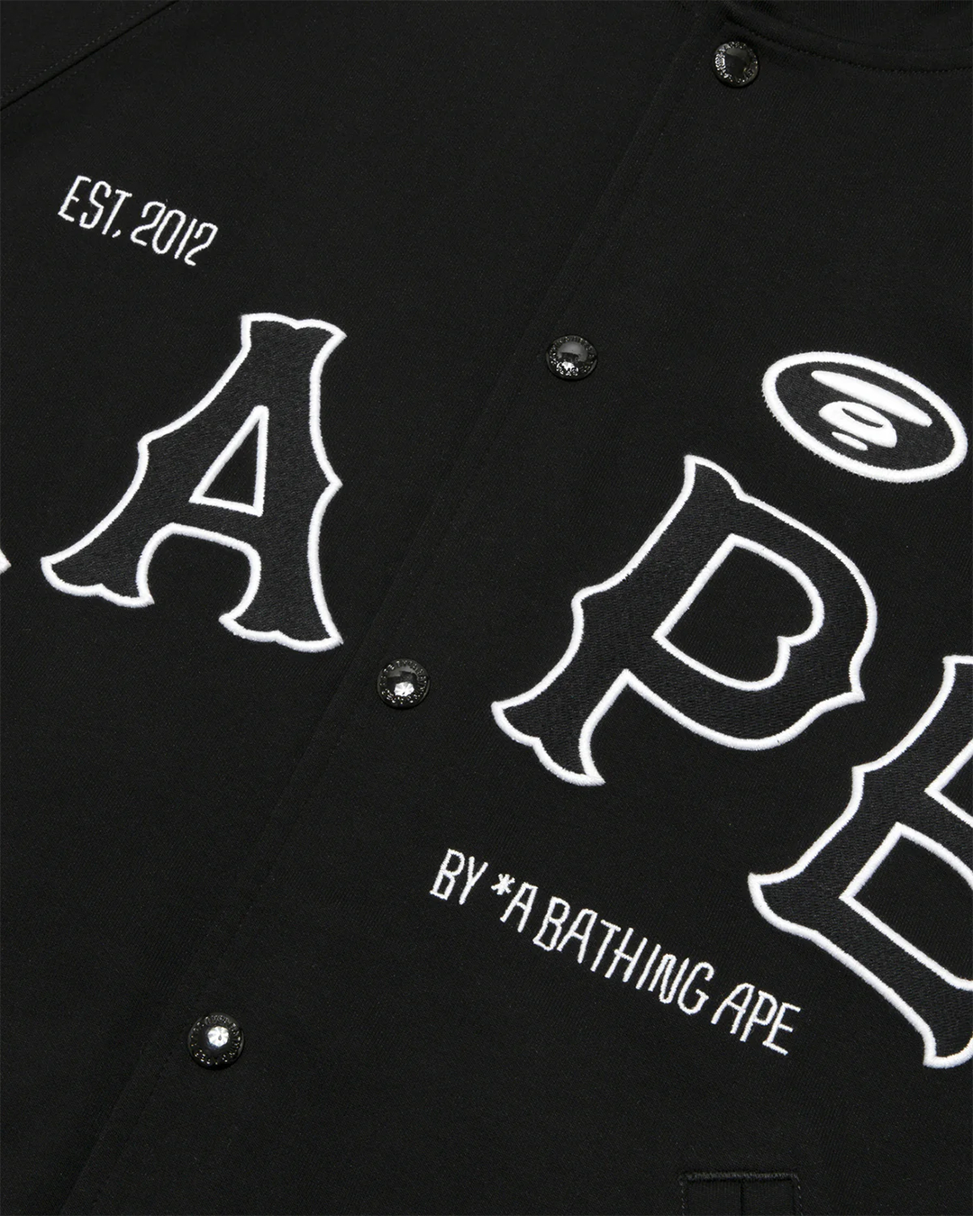AAPE - Black Zip Up Jacket