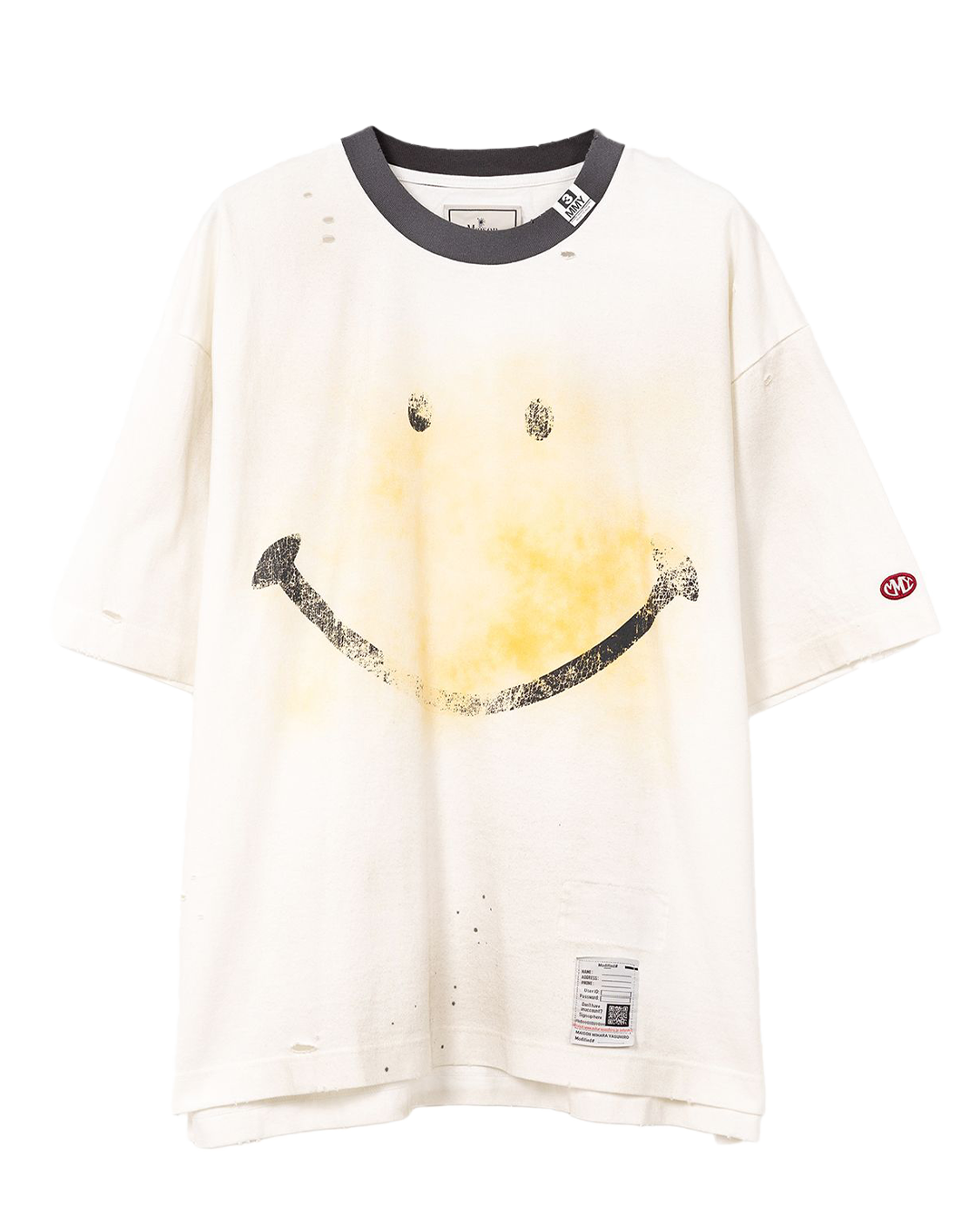 Maison MIHARA - Smily Face Printed T-shirt