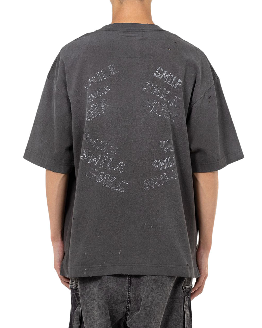 Maison MIHARA - Leon Print Distressed T-shirt