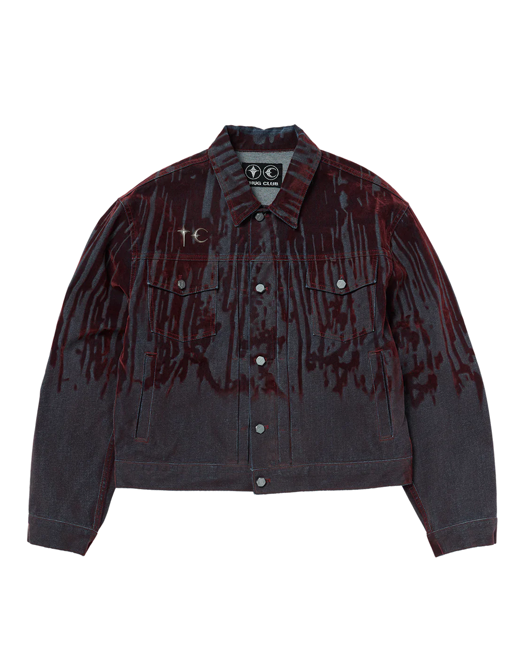 Thug Club - Blood Lazered Denim Jacket