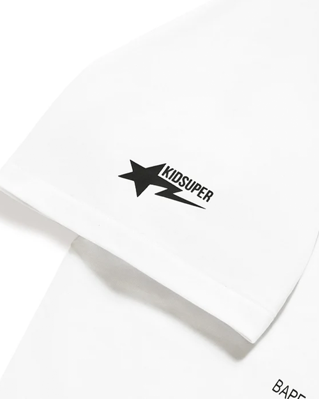 BAPE X KIDSUPER - BAPEISM LOGO TEE