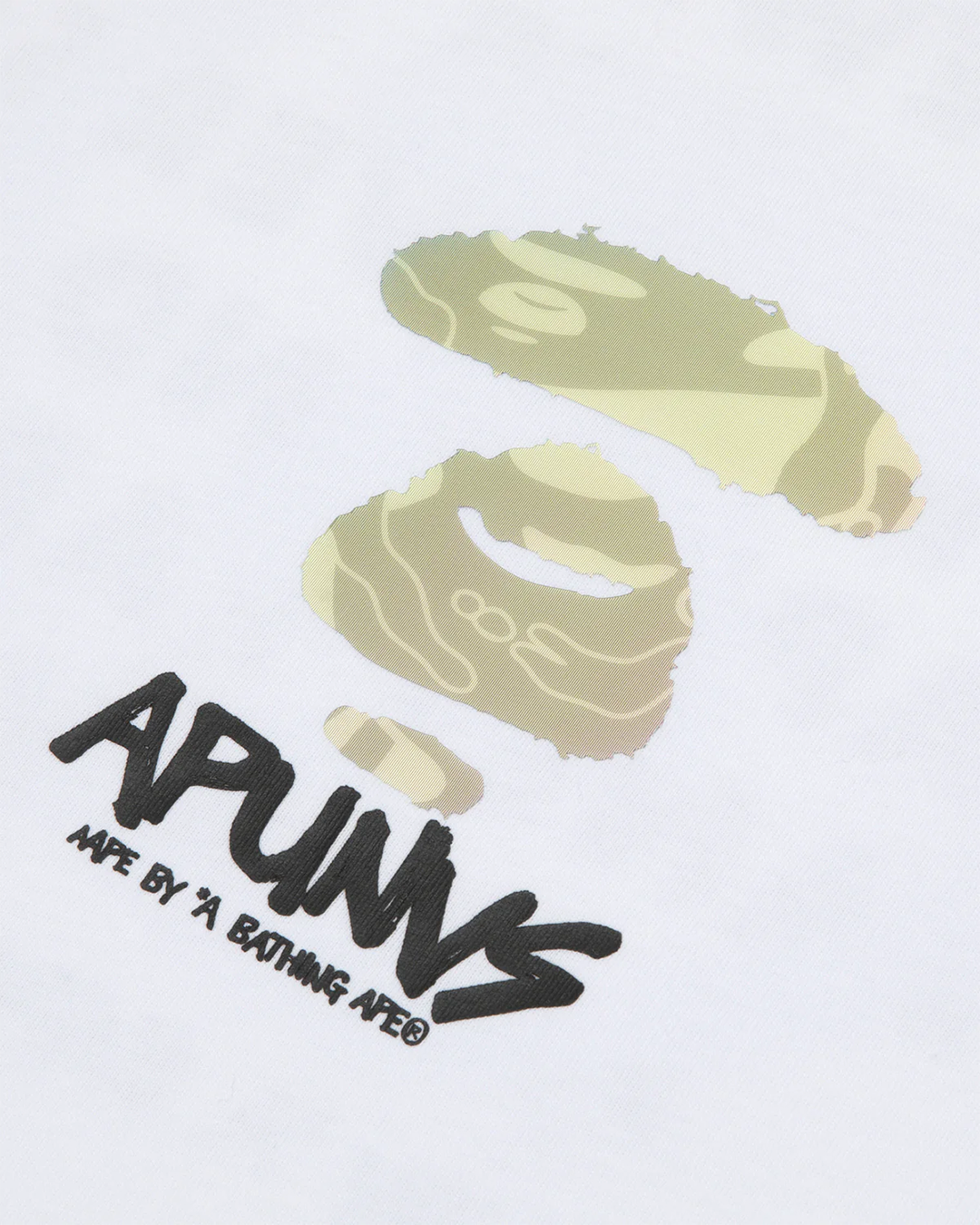 AAPE - AAPEUNVS Moonface Logo T-shirt