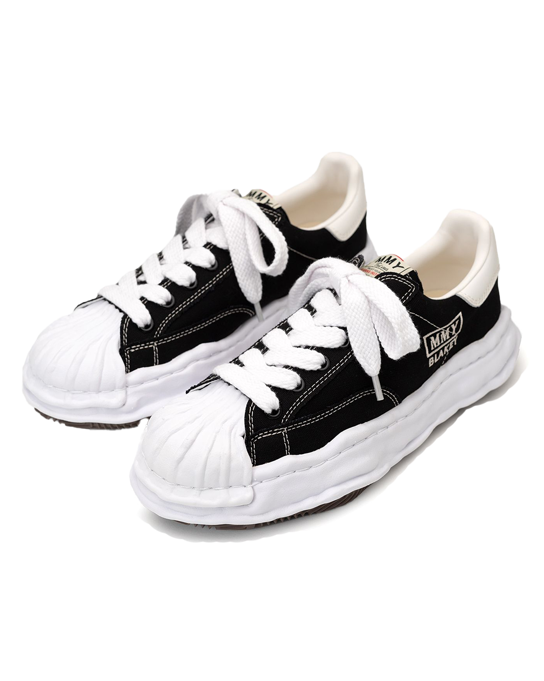 Maison MIHARA - 'Blakey' OG Sole Canvas Black