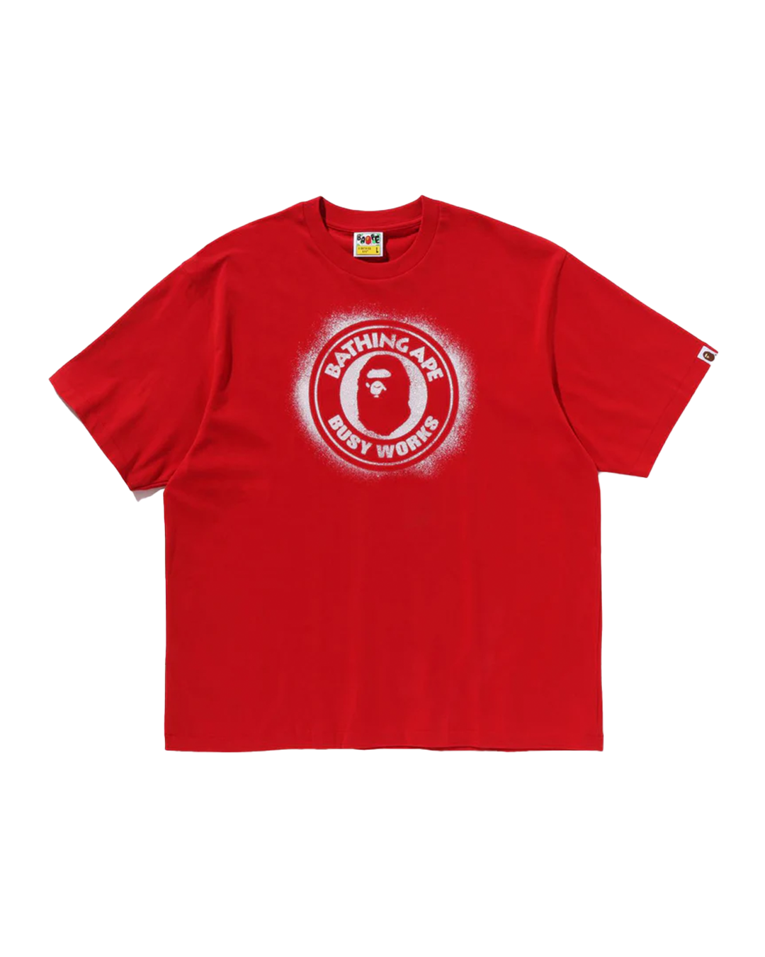 BAPE - Spray Print Busy Works T-shirt