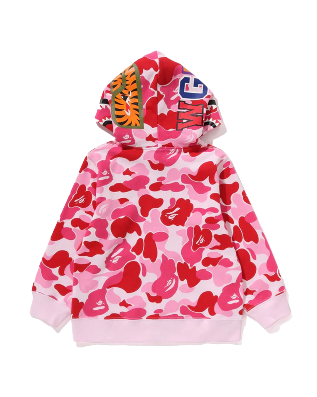 BAPE - Pink ABC Camo Shark Full Zip