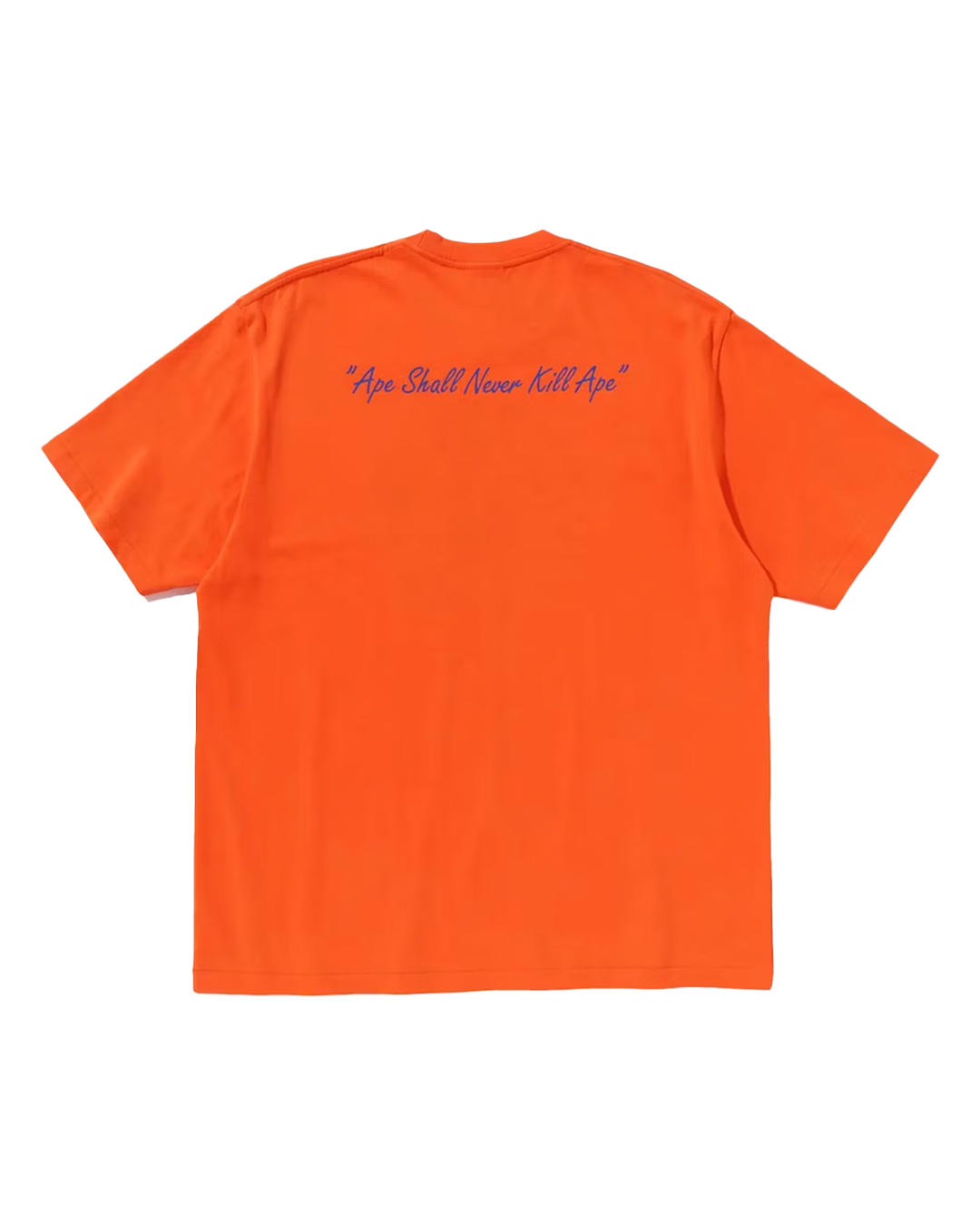 BAPE - Orange Comic Ape Head T-shirt