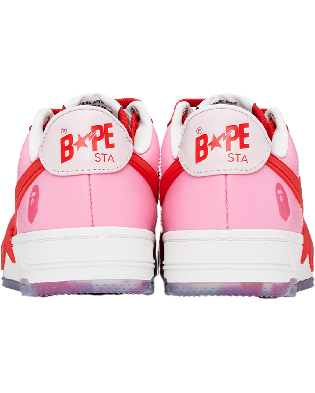 BAPE - Red & Pink BAPE STA OS SS25