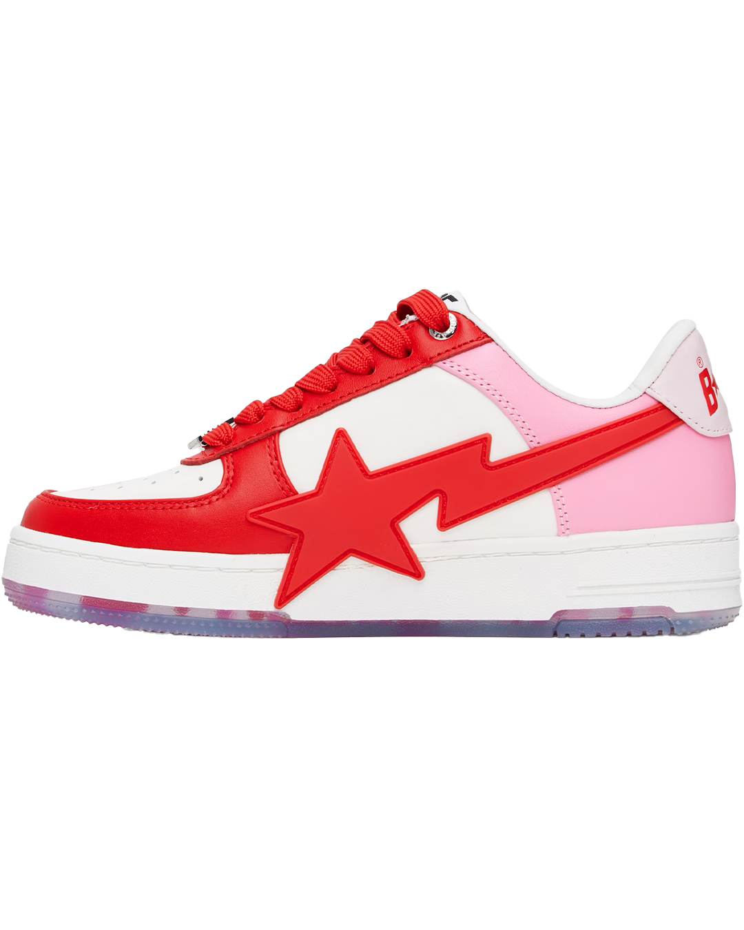 BAPE - Red & Pink BAPE STA OS SS25