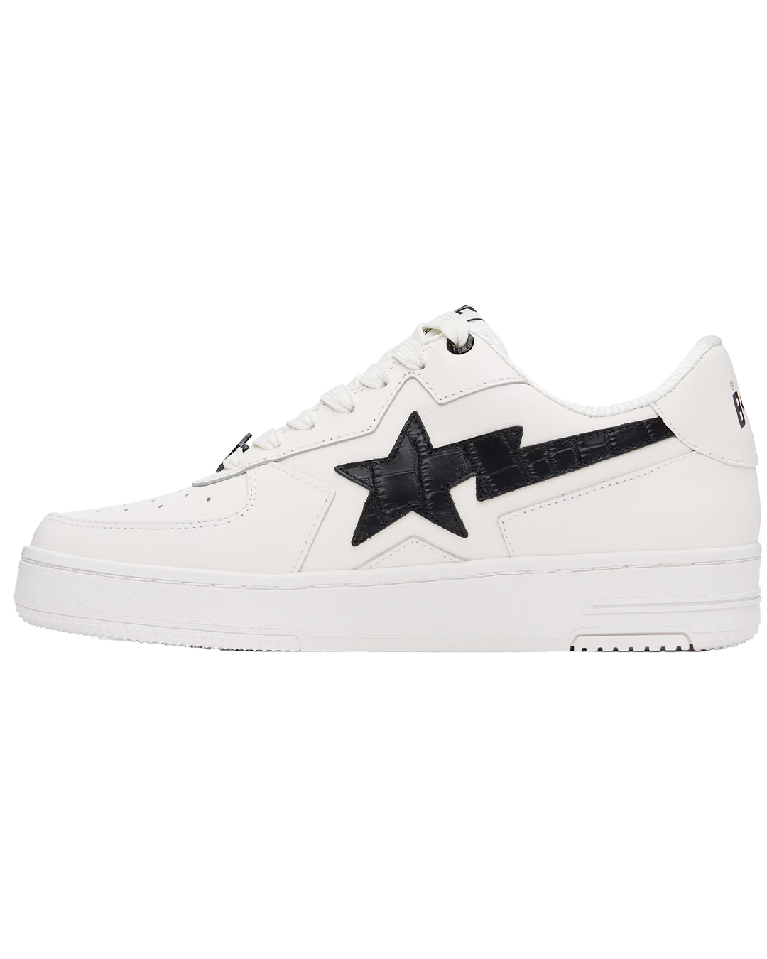 BAPE - White & Black 'BAPE' STA Icon #1