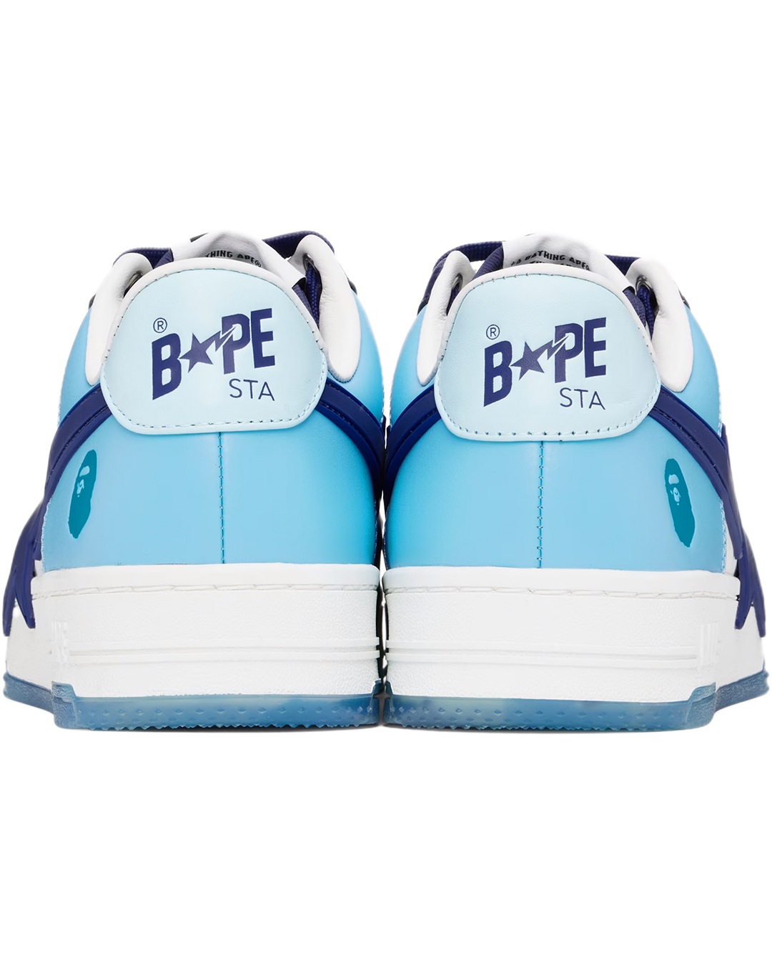 BAPE - White & Blue BAPE STA OS