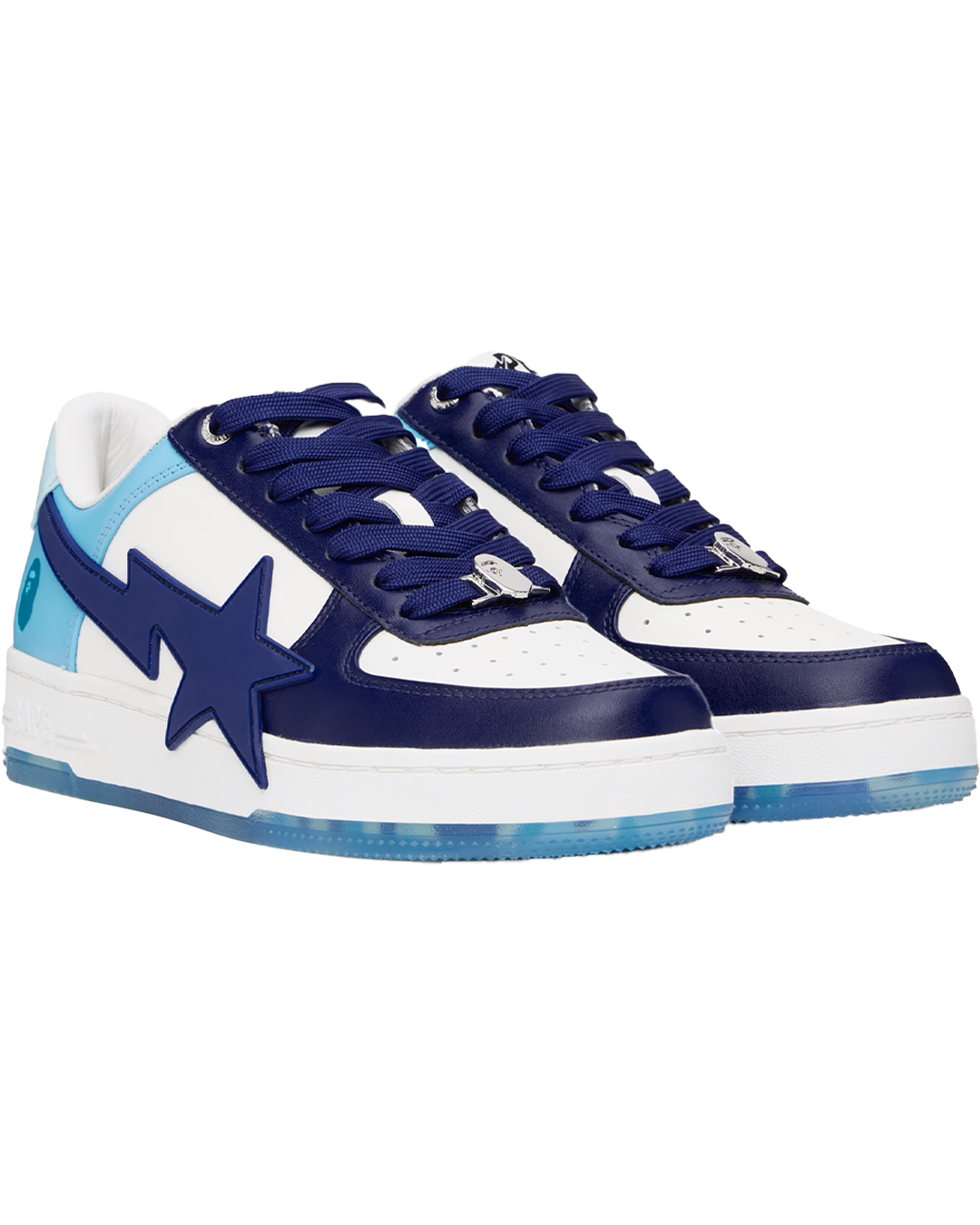 BAPE - White & Blue BAPE STA OS