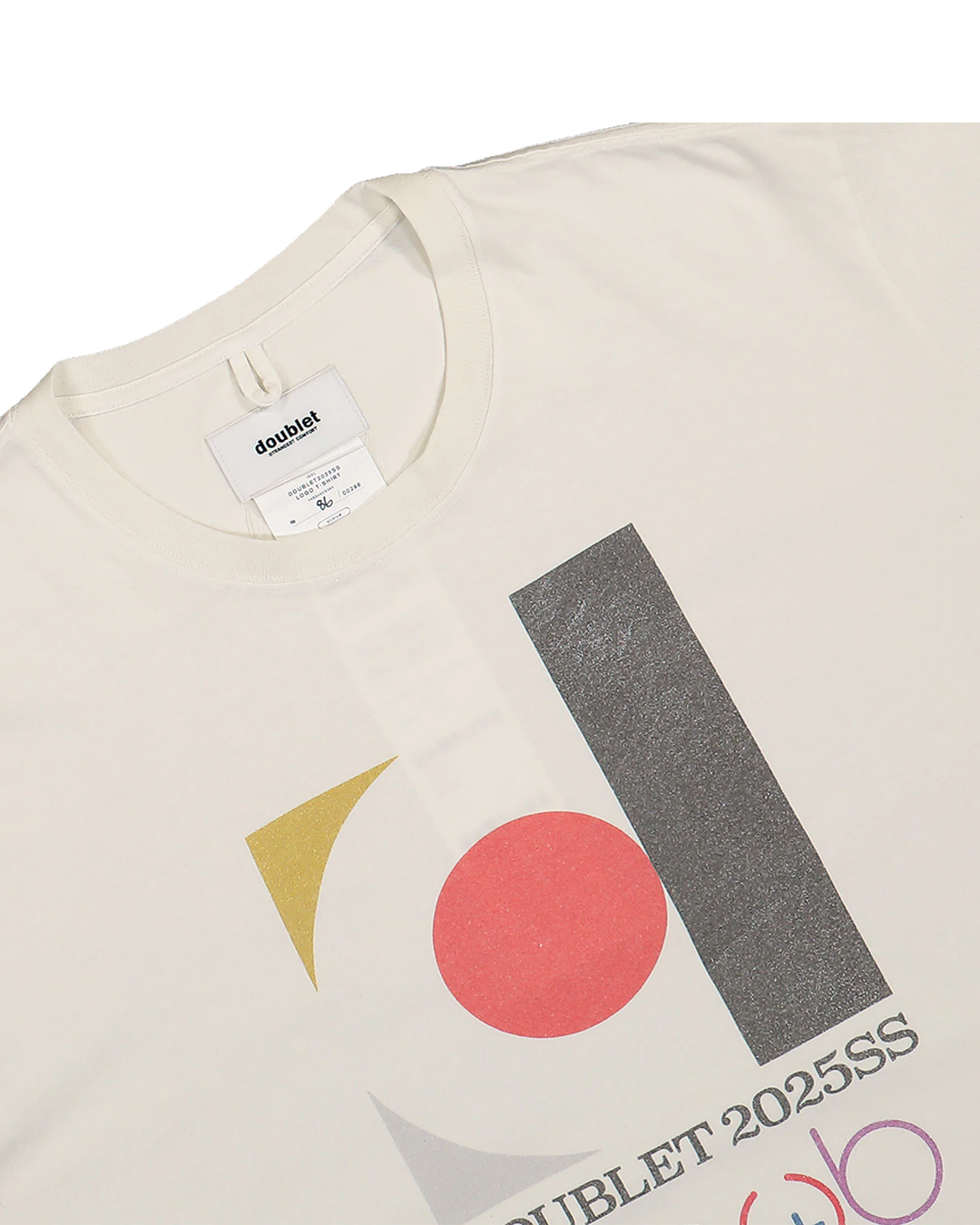 doublet - DOUBLET2025SS Logo White T-shirt