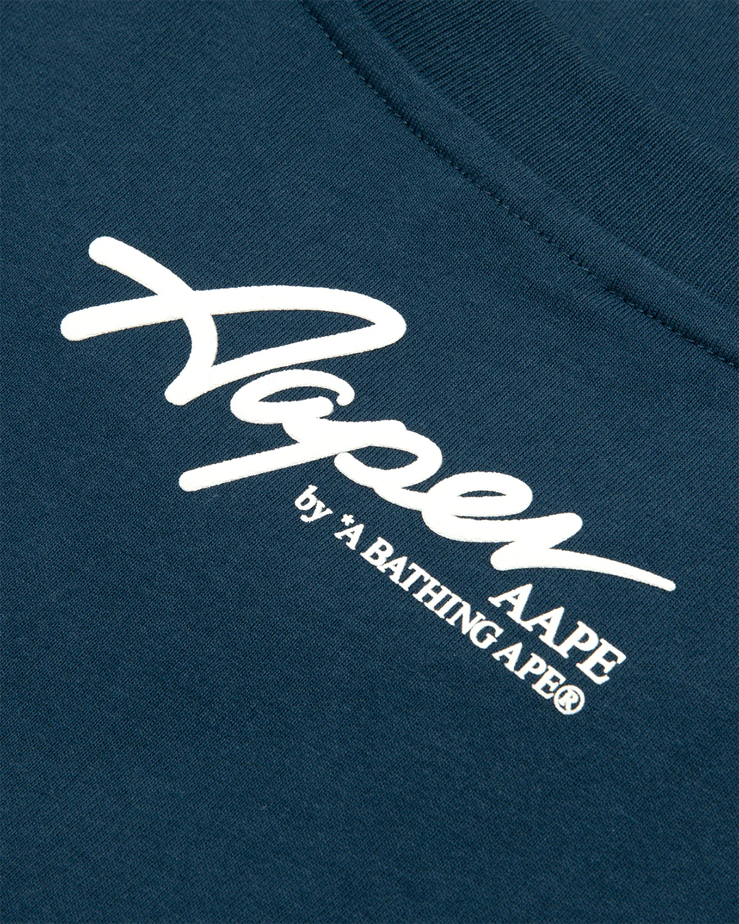 AAPE - Navy Long Sleeve T-shirt