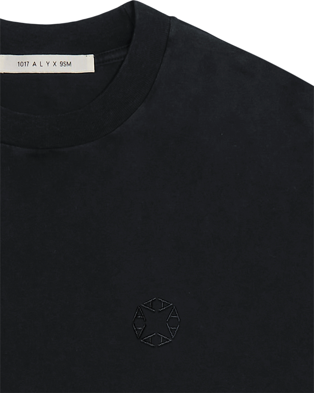 1017 ALYX 9SM - Black Crewneck T-Shirt