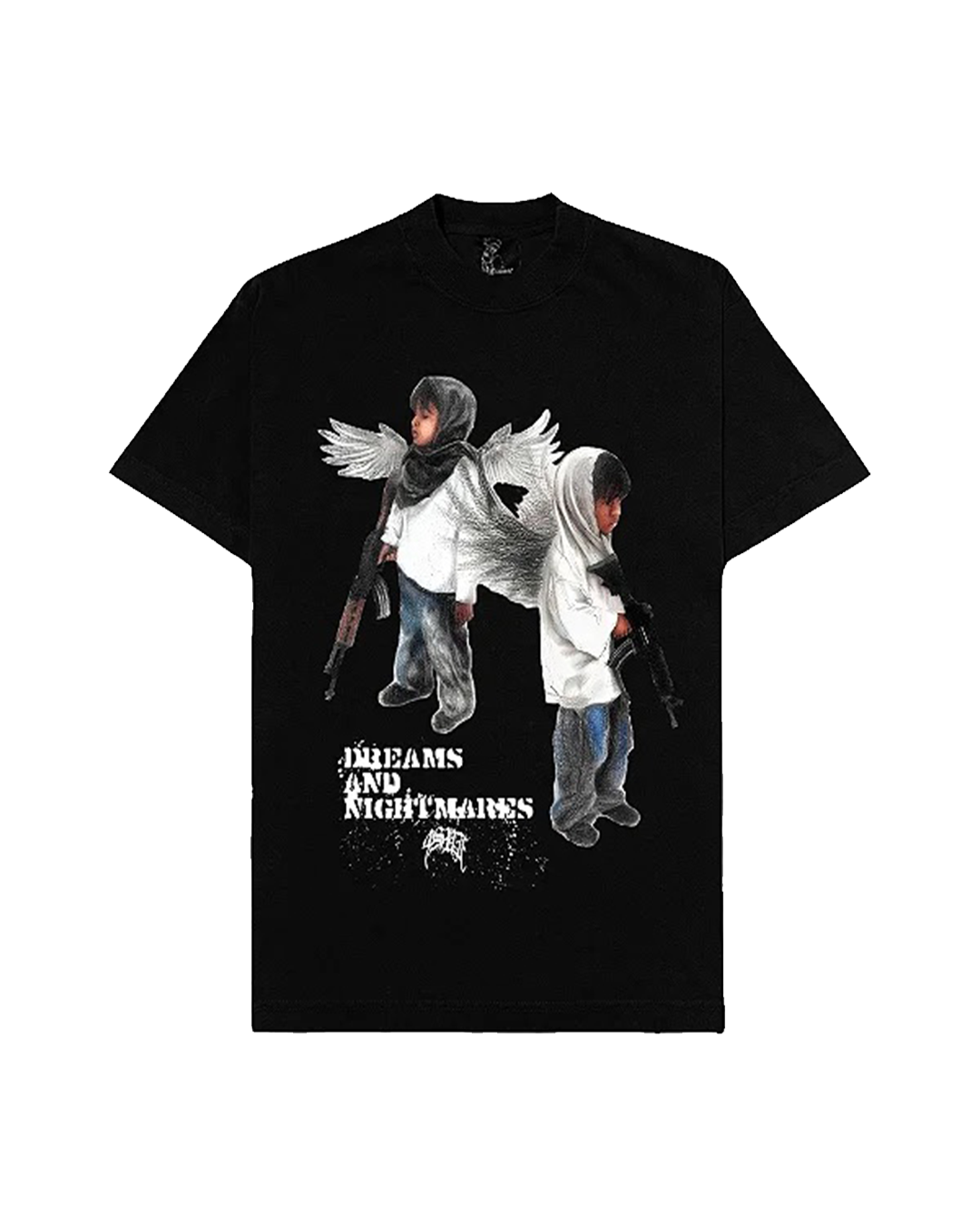 SUFGANG - CAMISETA DREAMS AND NIGHTMARES BLACK