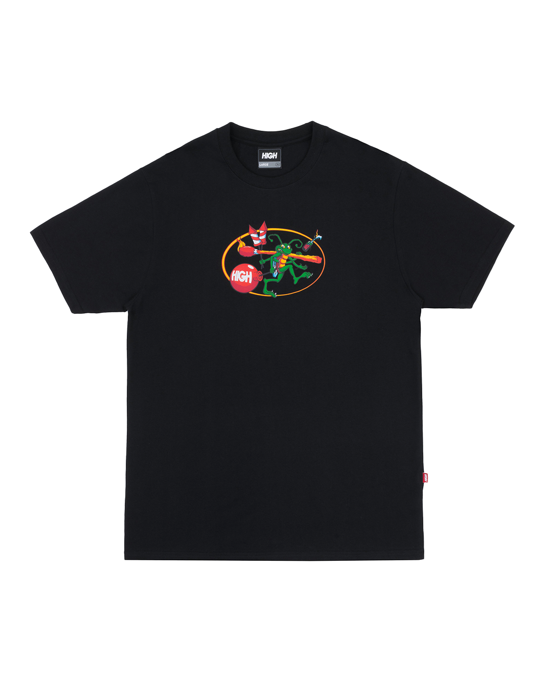 HIGH - CAMISETA FIRE STARTER BLACK