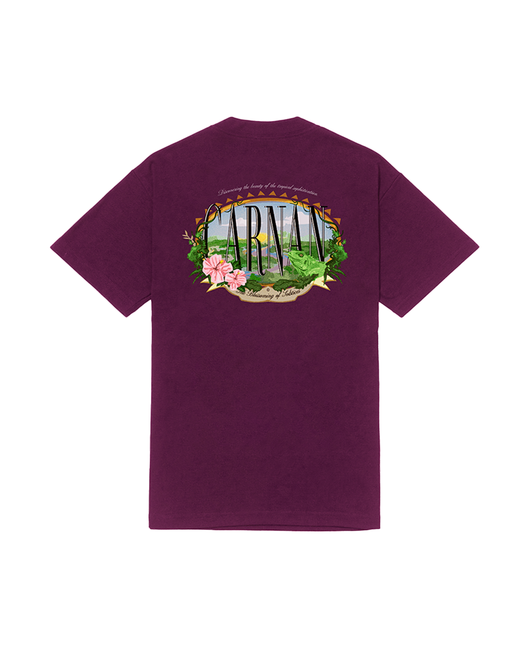 CARNAN - CAMISETA IGUANA PURPLE