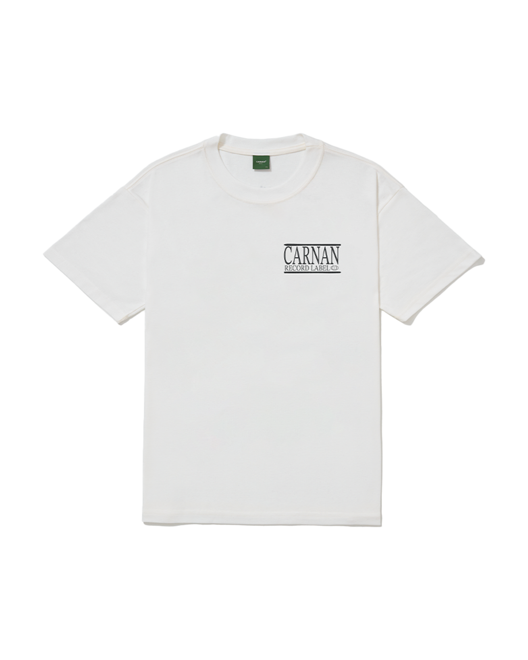 CARNAN - CAMISETA RECORDS OFF WHITE
