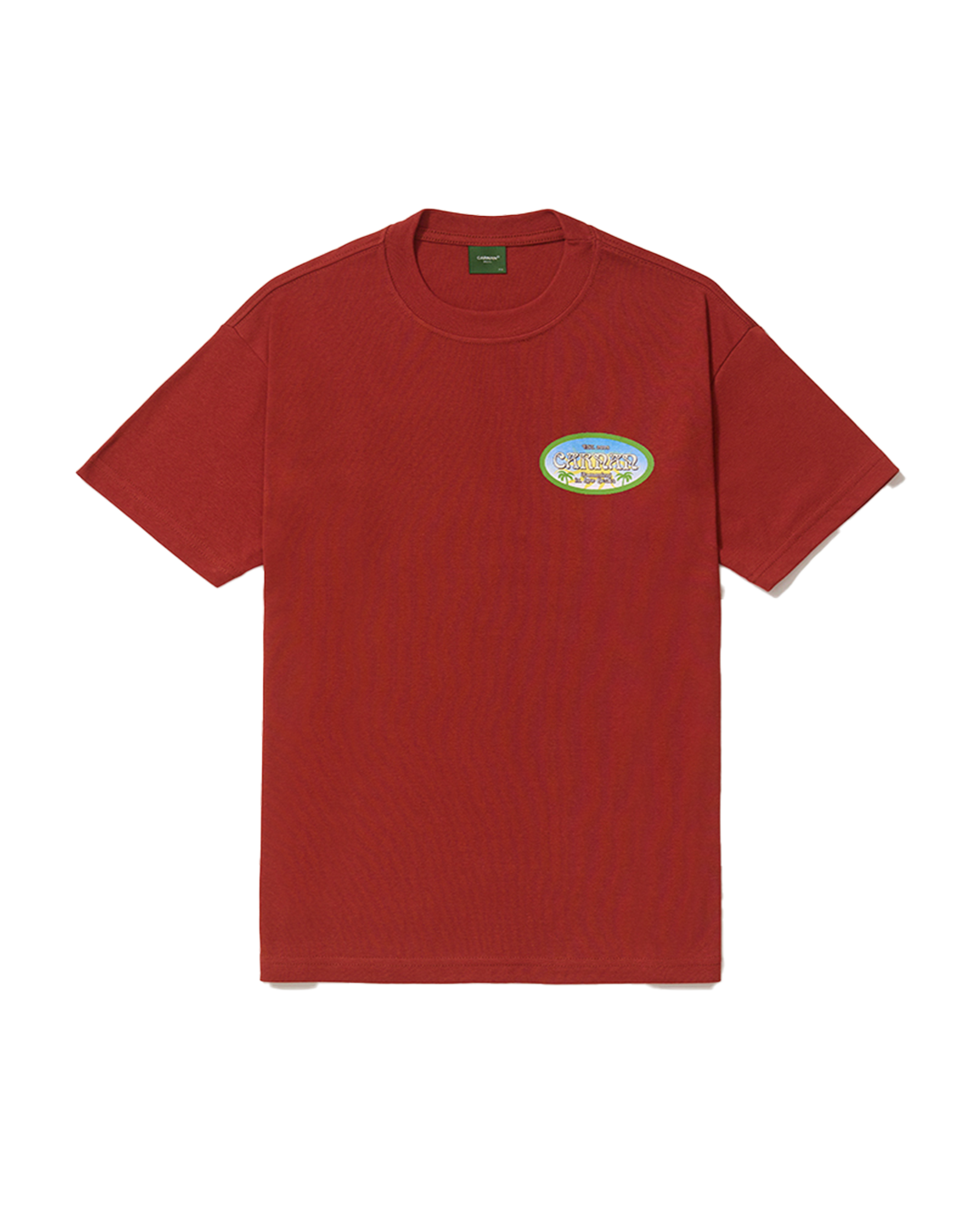 CARNAN - CAMISETA STAMP TERRACOTA