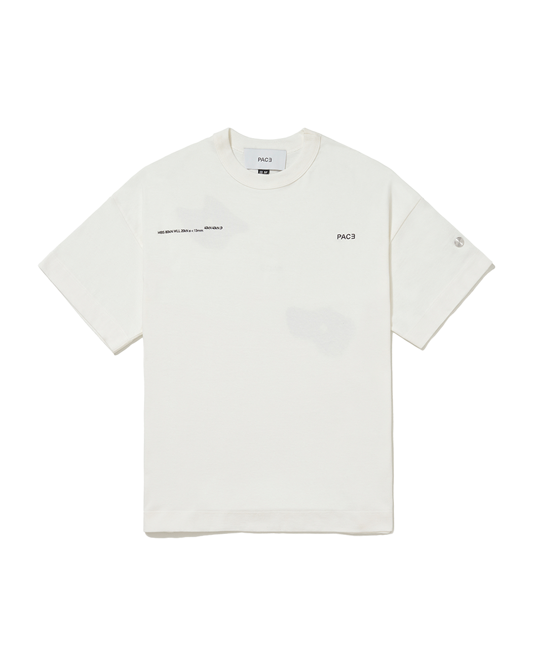 PACE - CLIMB TEE OVERSIZED OFF WHITE