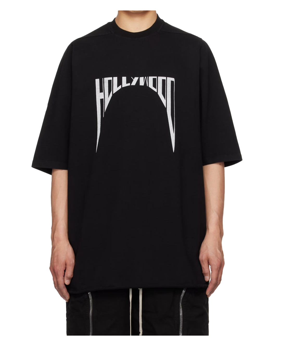 Rick Owens - Jumbo SS T-shirt Black Hollywood SS25