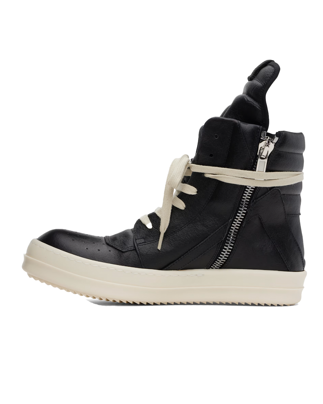 Rick Owens - Geobasket Sneakers Black Hollywood SS25
