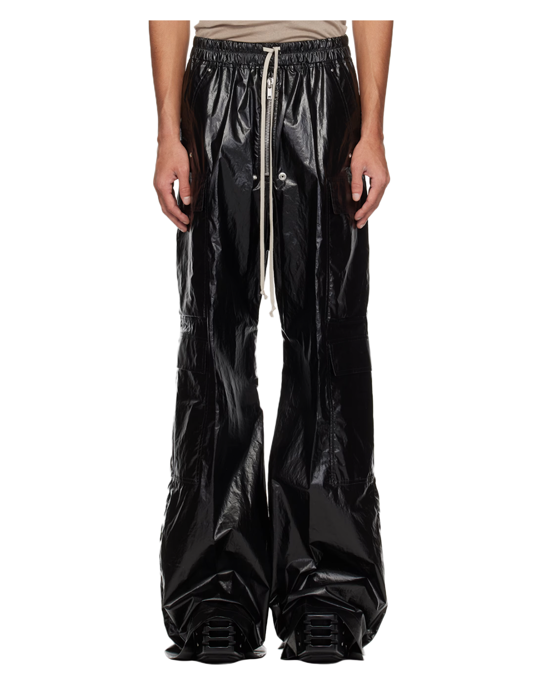 Rick Owens - Cargobelas Cargo Pants Black Hollywood SS25