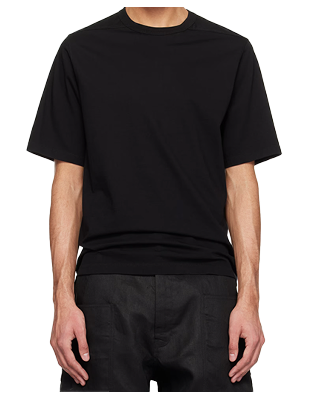 Rick Owens - Brad T-shirt Black Hollywood SS25