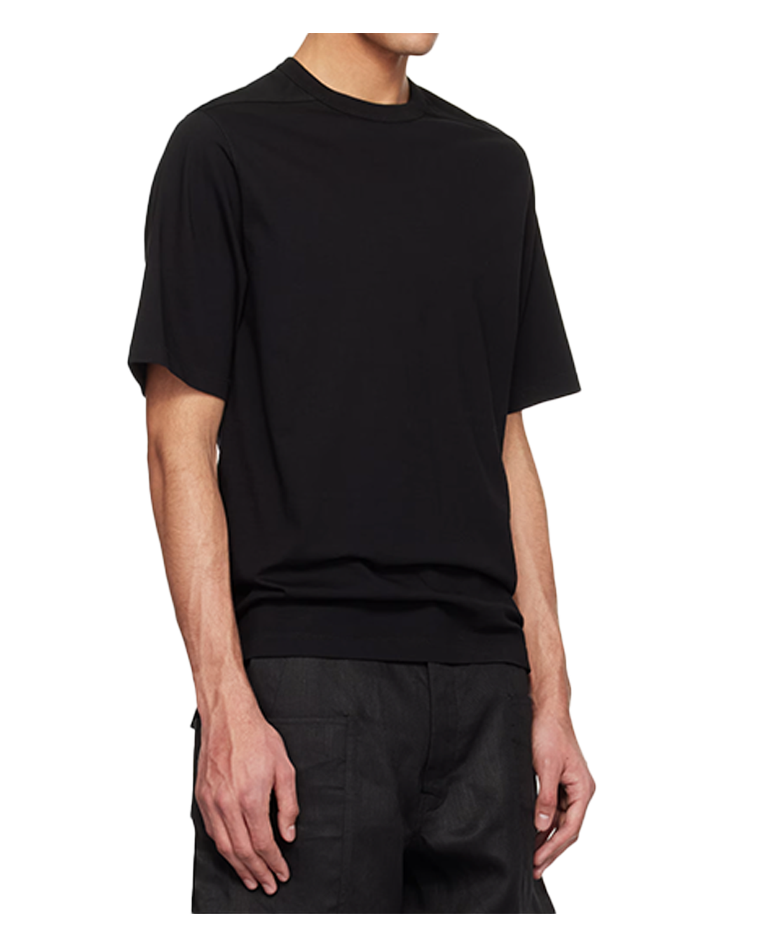 Rick Owens - Brad T-shirt Black Hollywood SS25