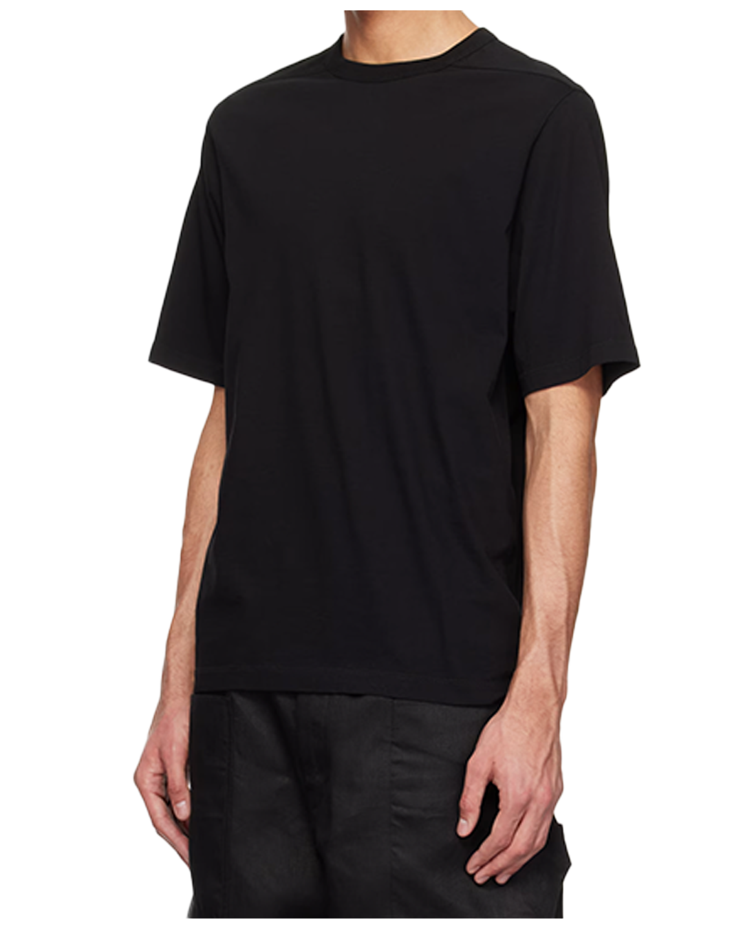 Rick Owens - Brad T-shirt Black Hollywood SS25