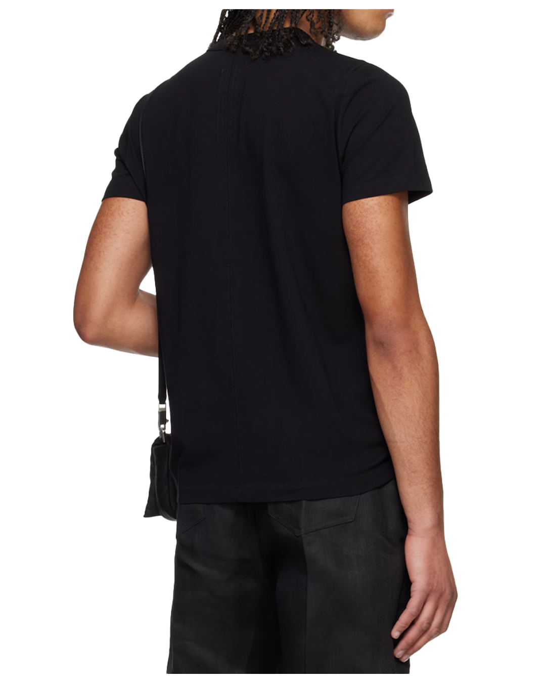 Rick Owens - Short Level T-Shirt Black Hollywood SS25