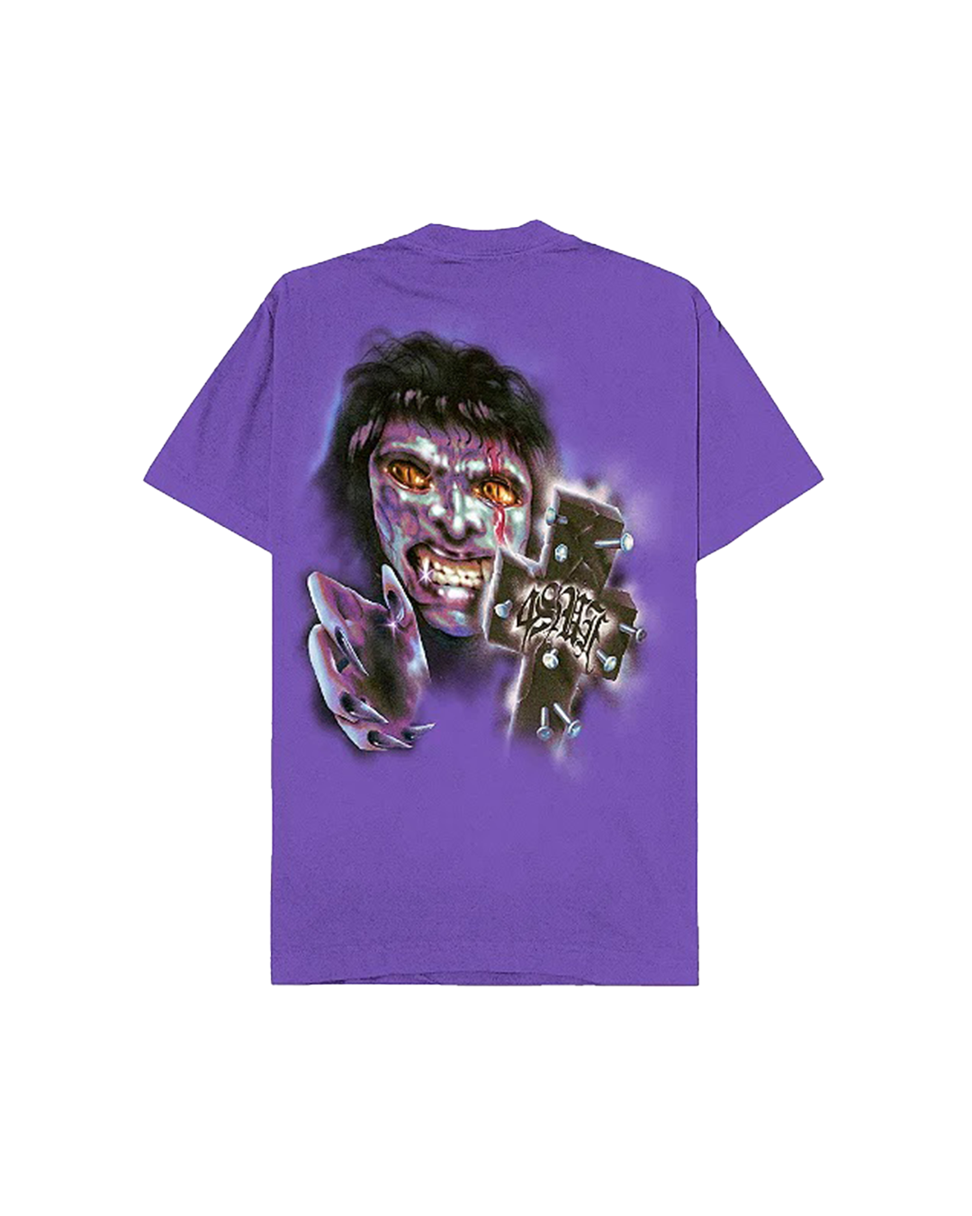 SUFGANG - CAMISETA SCARING THE EVIL PURPLE