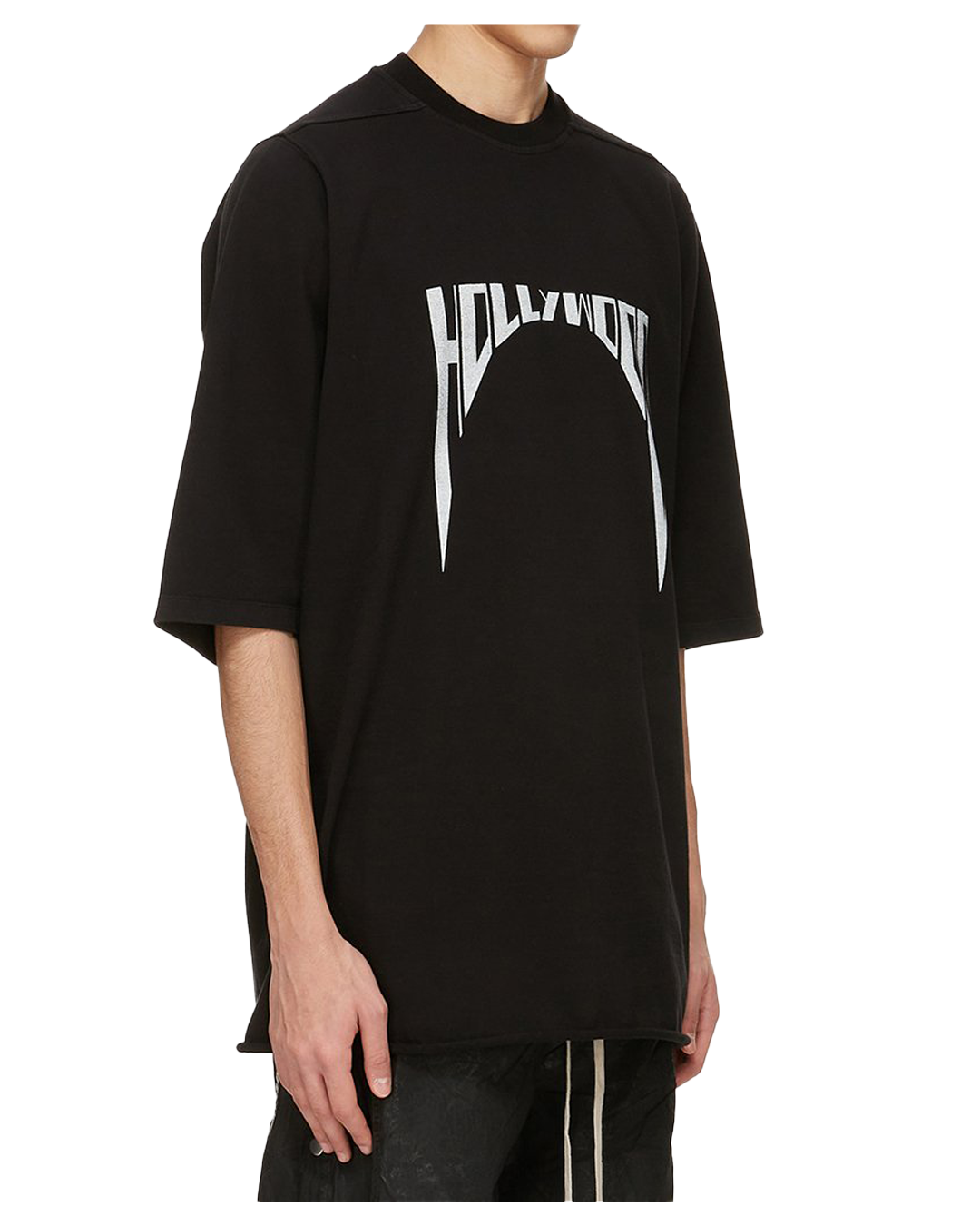 Rick Owens - Jumbo SS T-shirt Black Hollywood SS25