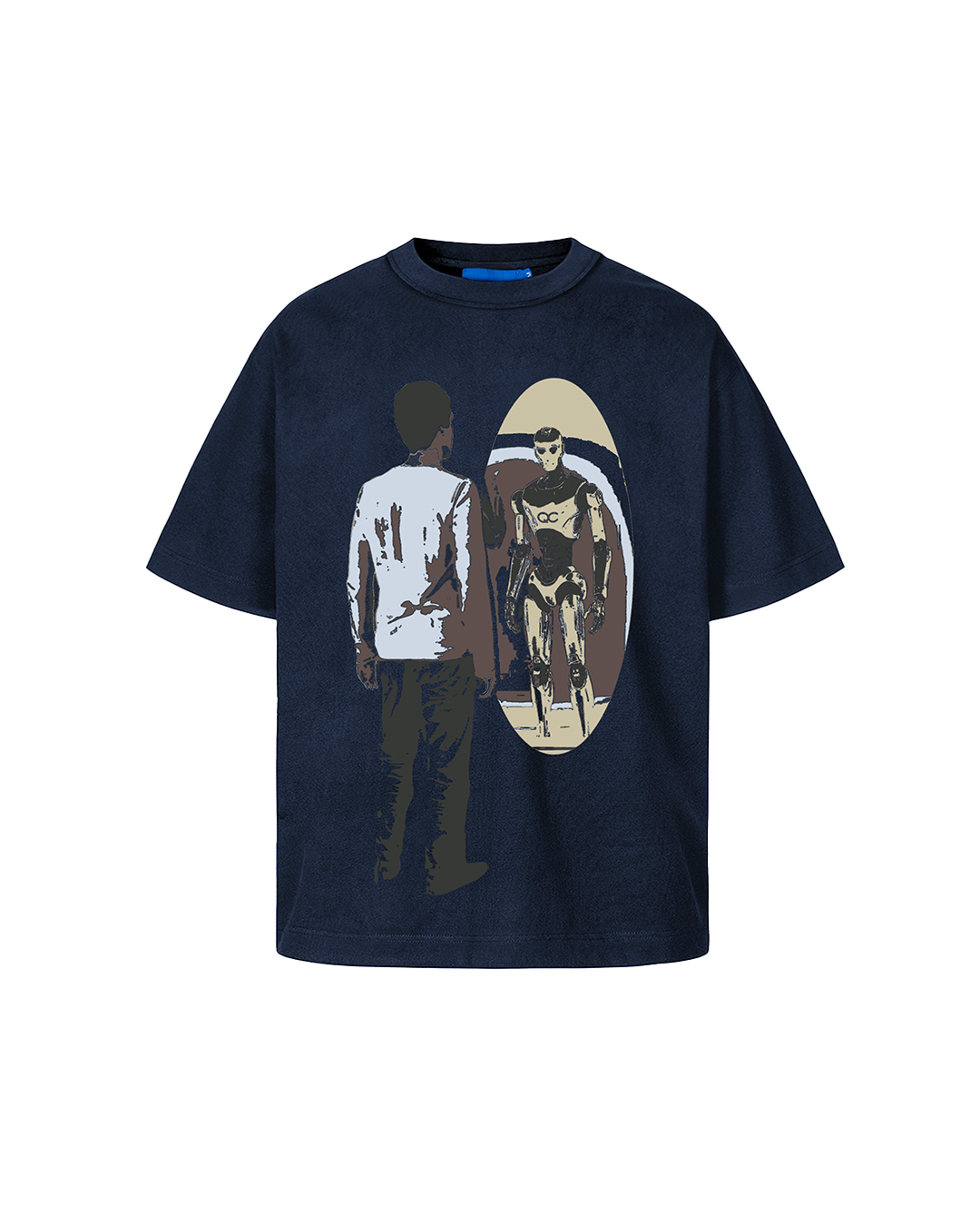 QUADRO - QC ABISMO BOXY MARINHO