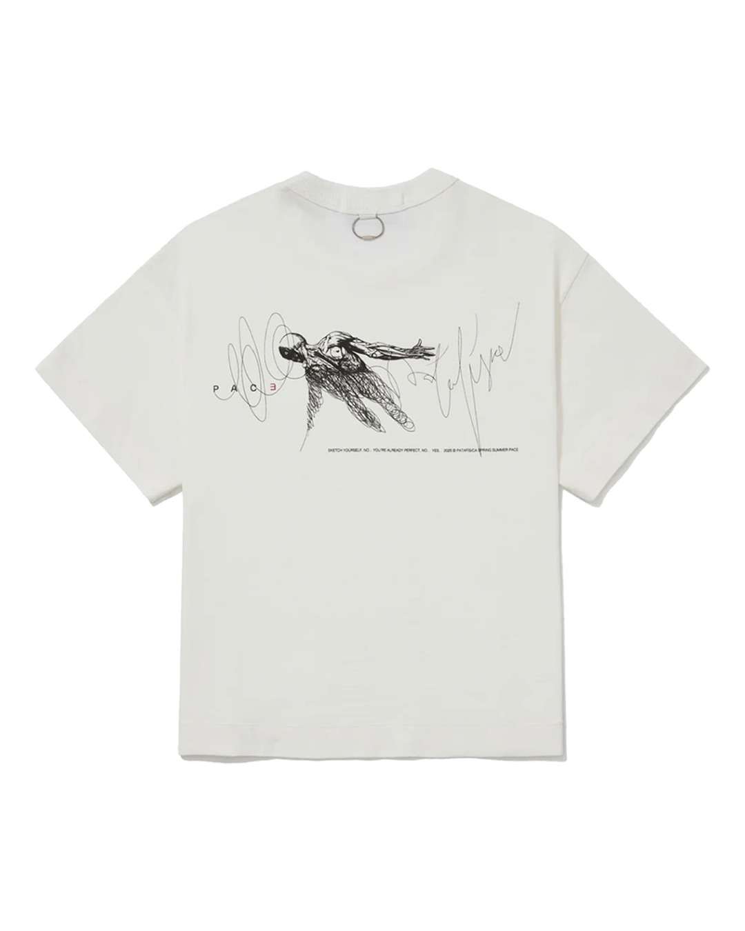 PACE - CAMISETA SKETCH YOURSELF OFF WHITE
