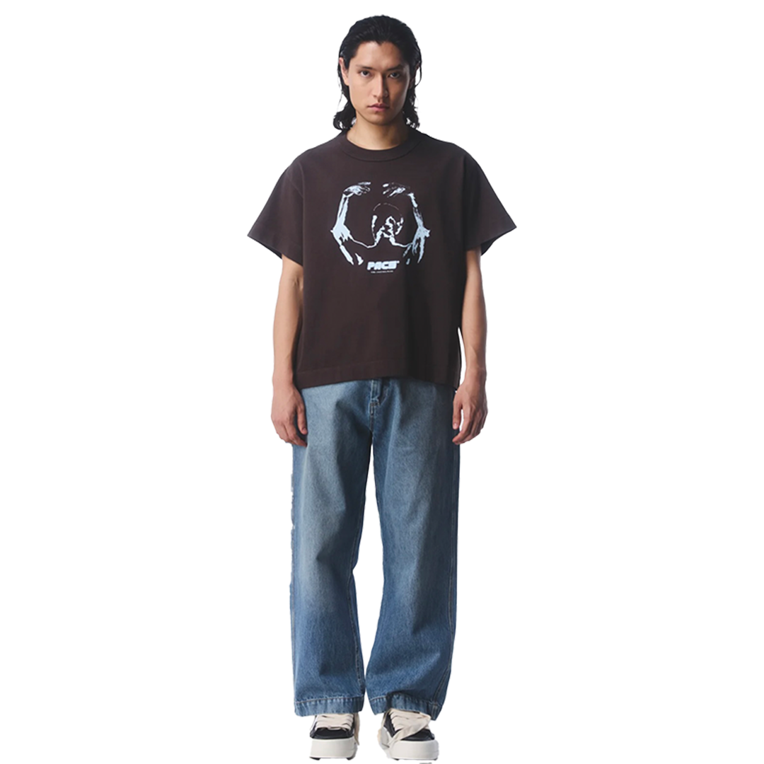 PACE - CAMISETA NOIRO WASHED BROWN