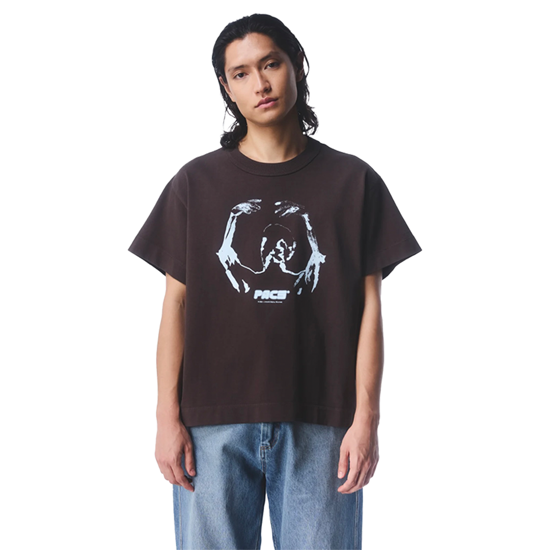 PACE - CAMISETA NOIRO WASHED BROWN