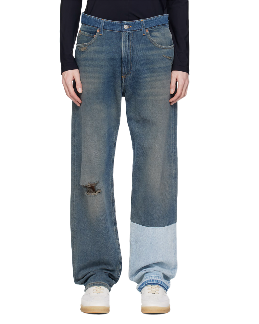 MM6 - 5 Pockets Jeans Blue