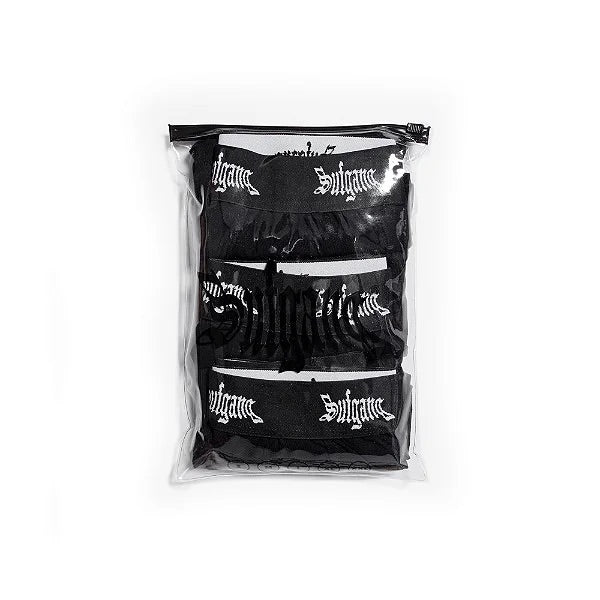 SUFGANG - 3-PACK STRETCH COTTON BOXER BLACK