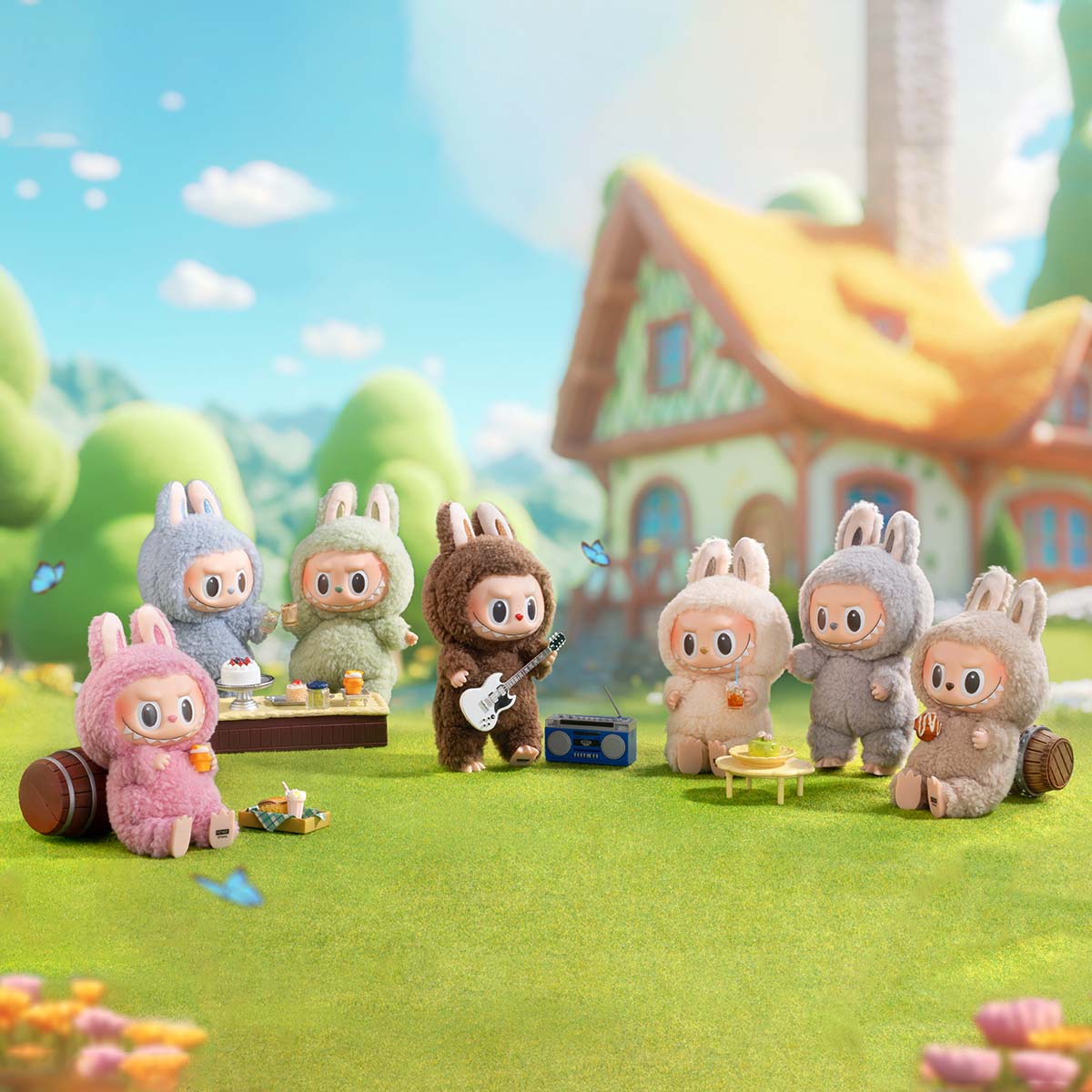 Labubu - Caixa Misteriosa Série Exciting Macaron