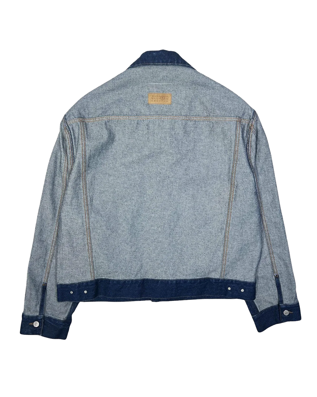 MM6 - Navy Sports Denim Jacket