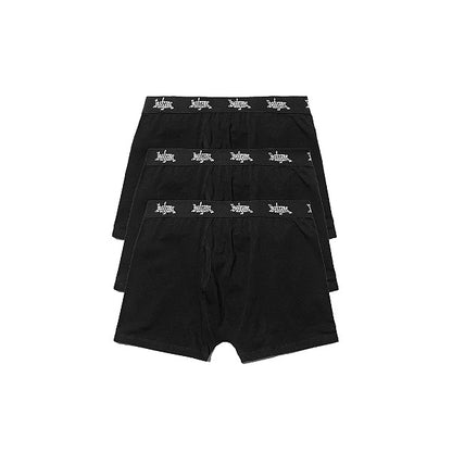 SUFGANG - 3-PACK STRETCH COTTON BOXER BLACK