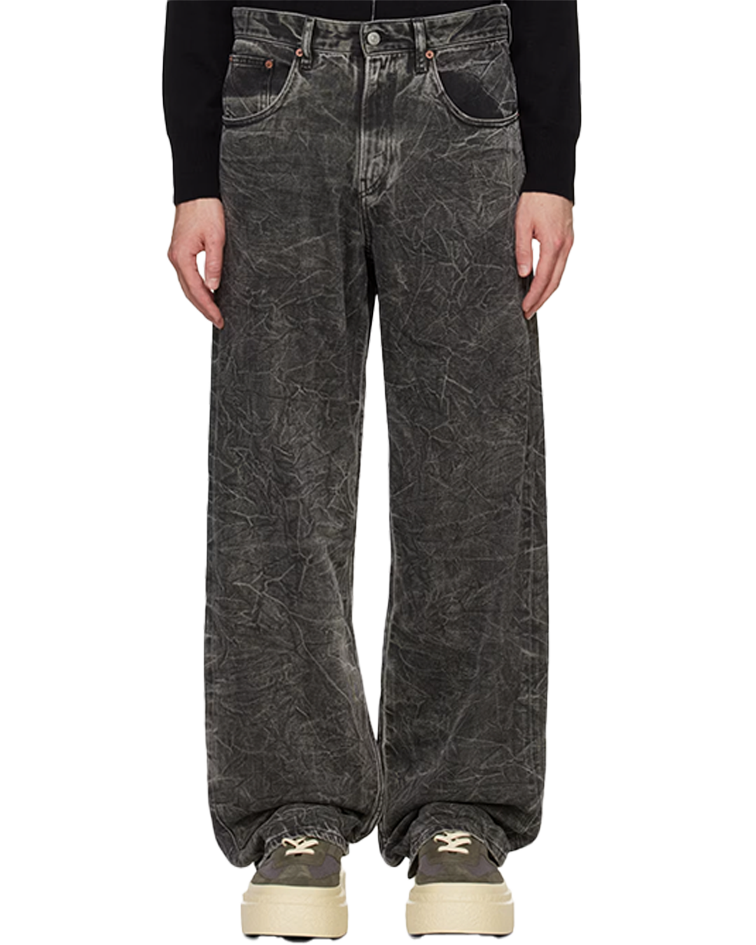 MM6 - Gray Faded Jeans