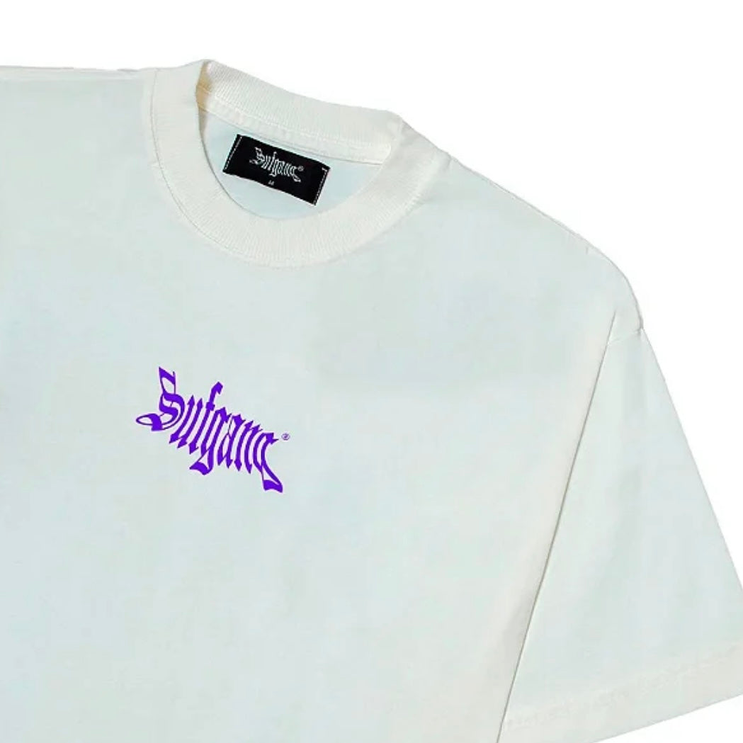 SUFGANG - SUFTONE PURPLE WHITE TEE